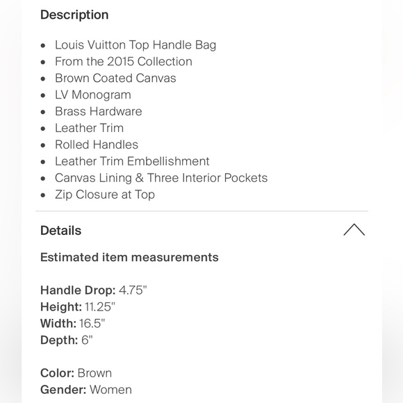 Louis Vuitton Monogram Turenne PM - Picture 14 of 15